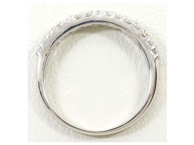Autre Marque 14K Weißgold-Ring mit Diamant Golden - Ansicht 2