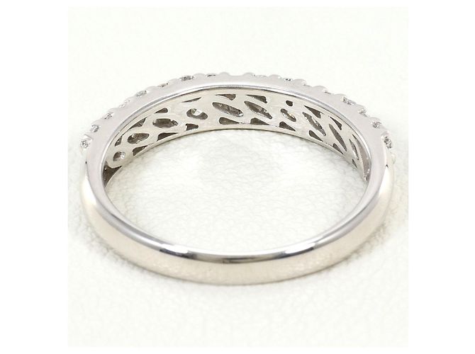 Autre Marque 14K Weißgold-Ring mit Diamant Golden - Ansicht 3