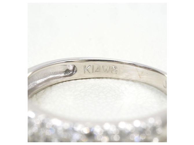Autre Marque 14K Weißgold-Ring mit Diamant Golden - Ansicht 4