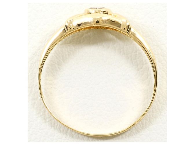 Autre Marque 18K Gelbgold Diamantring Golden - Ansicht 2