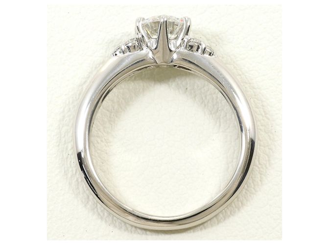 Autre Marque PT950 Platinring mit Diamanten - Ansicht 3