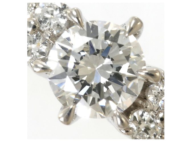 Autre Marque Platinring mit Diamanten - Ansicht 2
