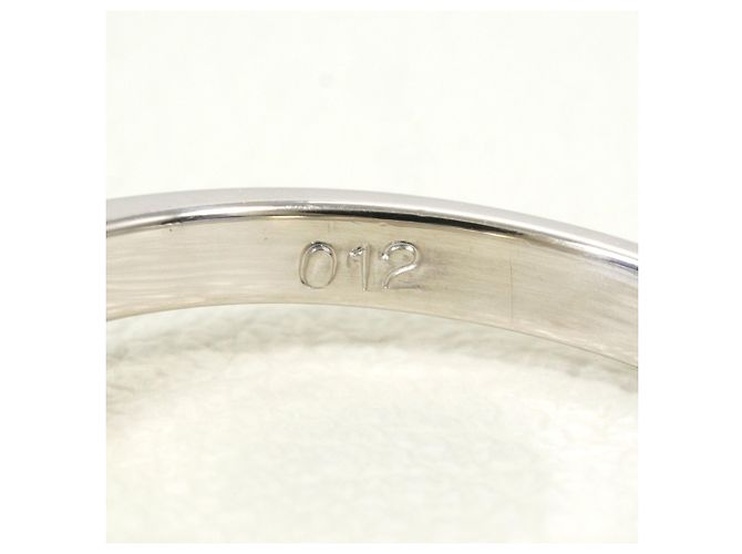 Autre Marque Platinring mit Diamanten - Ansicht 5