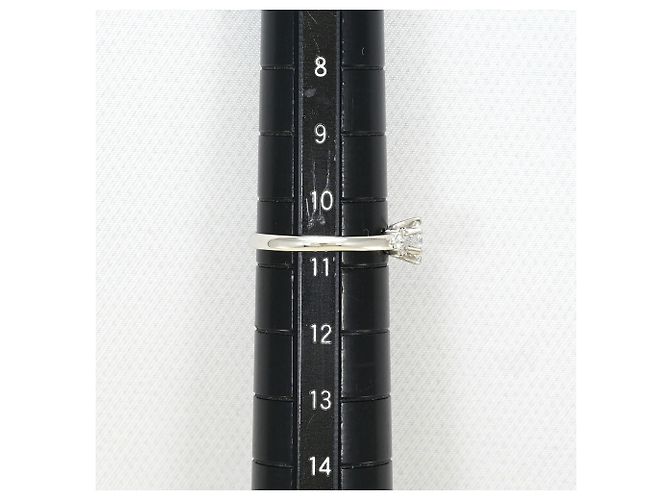 Autre Marque Platinring mit Diamanten - Ansicht 8