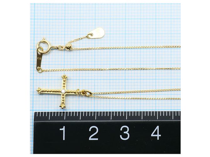 Autre Marque Collana in oro giallo 18K con diamante D'oro - vista 4