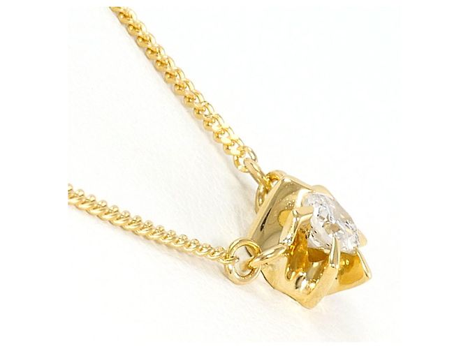 Autre Marque Collana in oro giallo 18K con diamante D'oro - vista 2
