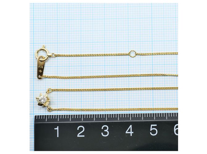 Autre Marque Collana in oro giallo 18K con diamante D'oro - vista 4