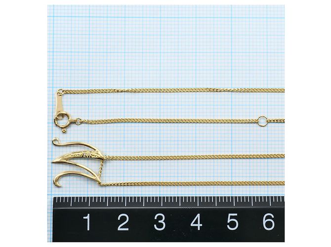 Autre Marque Collana in oro giallo 18K con diamante D'oro - vista 4