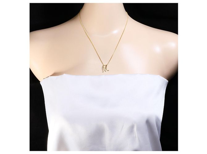 Autre Marque Collana in oro giallo 18K con diamante D'oro - vista 5