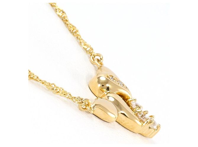 Autre Marque Collana in oro giallo 18K con diamante D'oro - vista 2