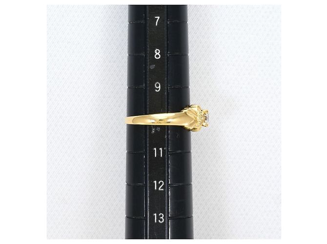Autre Marque Anillo de banda en oro amarillo de 18K con diamante Dorado - vista 7