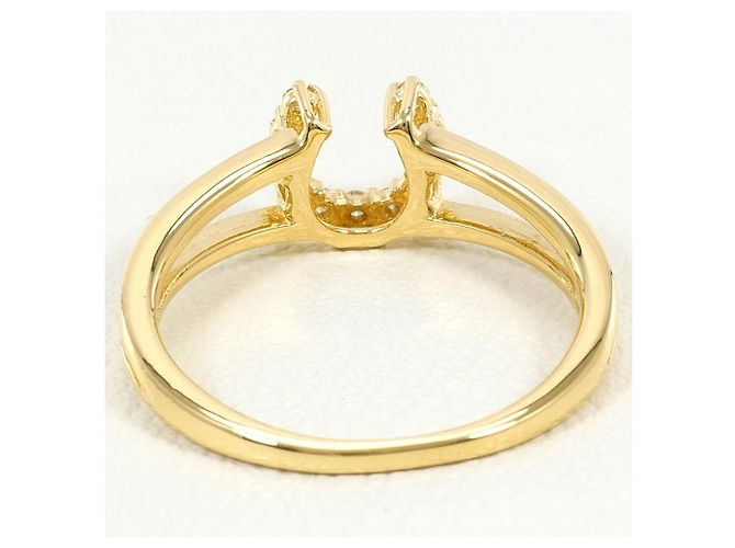 Autre Marque 18K Gelbgold-Ring mit Diamant Golden - Ansicht 3