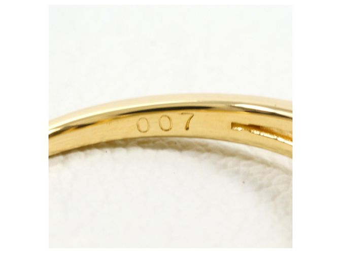 Autre Marque 18K Gelbgold-Ring mit Diamant Golden - Ansicht 5