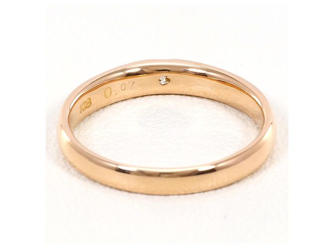 Autre Marque Anello a fascia in oro rosa 18K e diamanti D'oro - vista 3