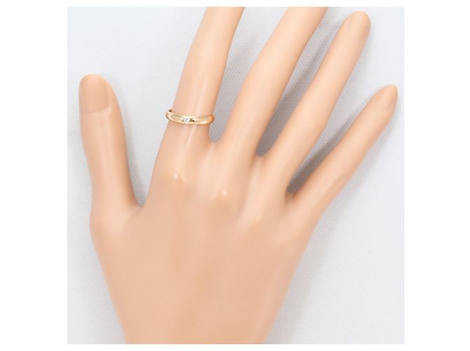 Autre Marque Anello a fascia in oro rosa 18K e diamanti D'oro - vista 5