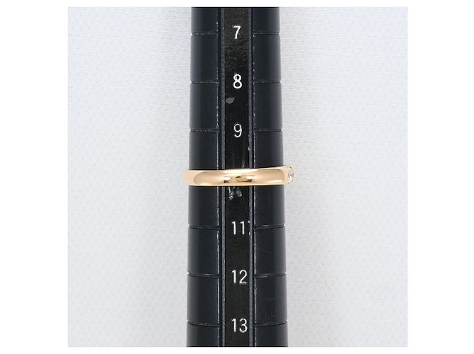 Autre Marque Anello a fascia in oro rosa 18K e diamanti D'oro - vista 6