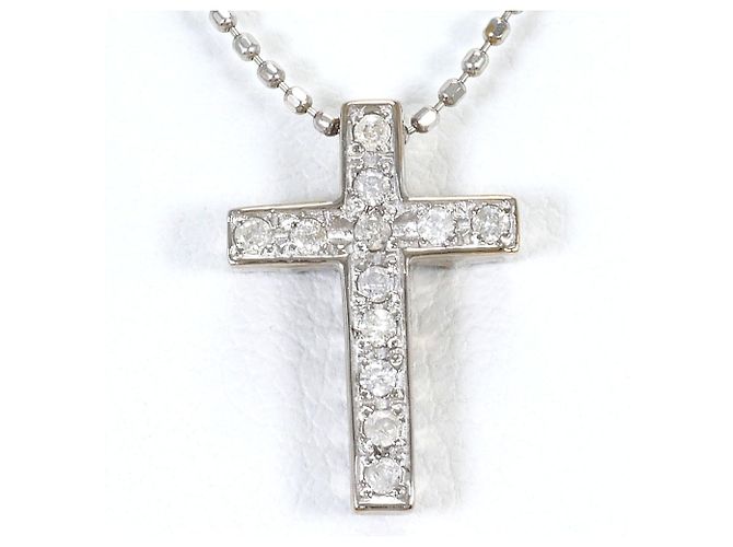 Autre Marque Collana in oro bianco 18K con diamante nero D'oro - vista 3