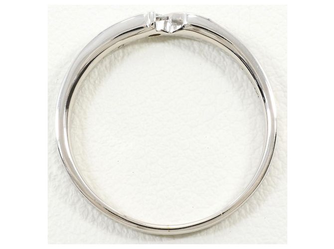Autre Marque 14K Weißgold-Ring mit Diamant Golden - Ansicht 2