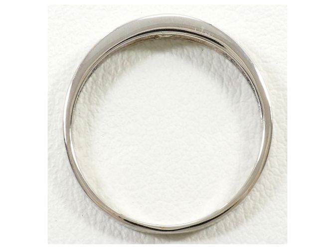 Autre Marque 14K Weißgold-Ring mit Zirkonia Golden - Ansicht 2