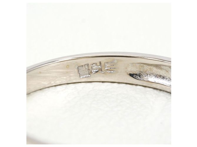 Autre Marque 14K Weißgold-Ring mit Zirkonia Golden - Ansicht 5