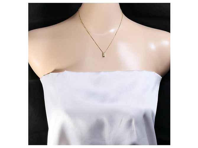 Autre Marque Collana in oro giallo 10K con diamante D'oro - vista 5