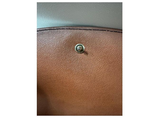 Louis Vuitton Borsa Saint Cloud GM Tela Monogram Marrone Monogramma - vista 10