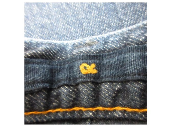 Autre Marque Pantalones de denim stretch 45R Azul - vista 5
