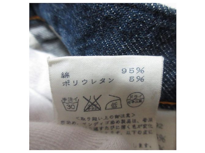 Autre Marque Pantalones de denim stretch 45R Azul - vista 6