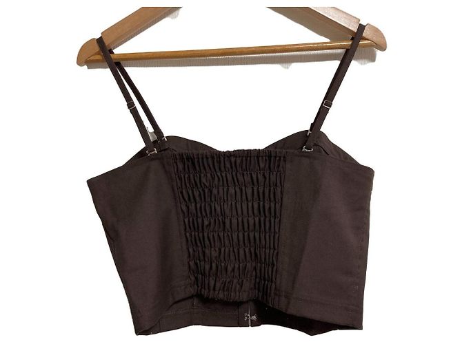 Autre Marque Set Top Bustier Corset e Gonna 2way LILY BROWN Marrone - vista 4