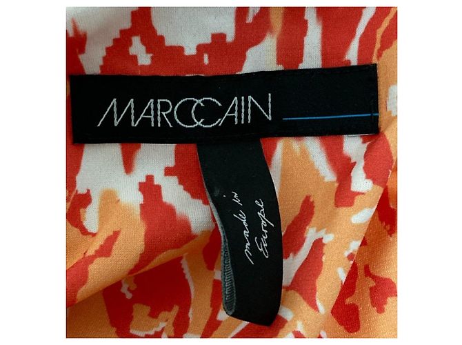 Autre Marque Vestido estampado Marc Cain Naranja - vista 5