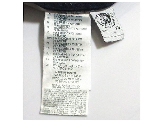 Autre Marque Pantalones vaqueros DIESEL JoggJeans Azul - vista 10