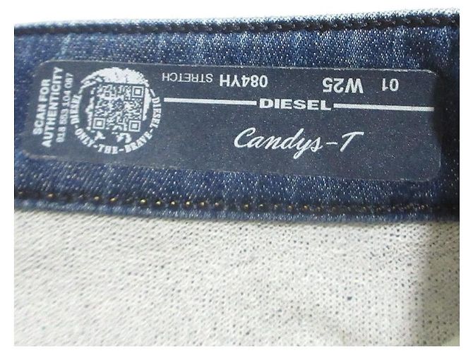 Autre Marque Pantalones vaqueros DIESEL JoggJeans Azul - vista 9