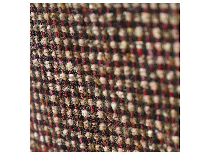 Abrigo de lana y seda tweed Chanel Multicolor - vista 7