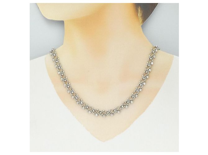 Autre Marque Collana in platino Pt850 Argento - vista 5