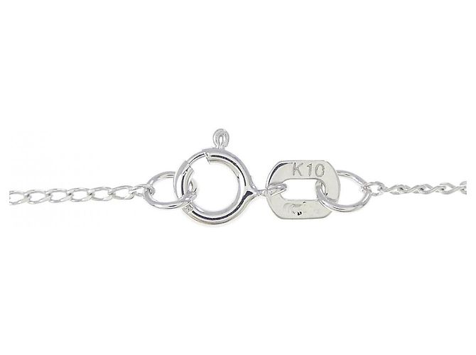 Autre Marque Collana in oro bianco 10K e diamanti Argento - vista 5