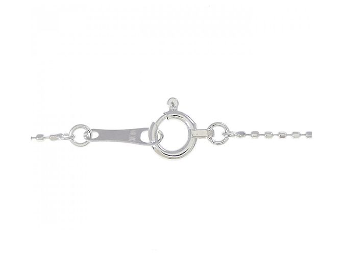 Autre Marque Collana Croce Diamante Au750 Argento - vista 5