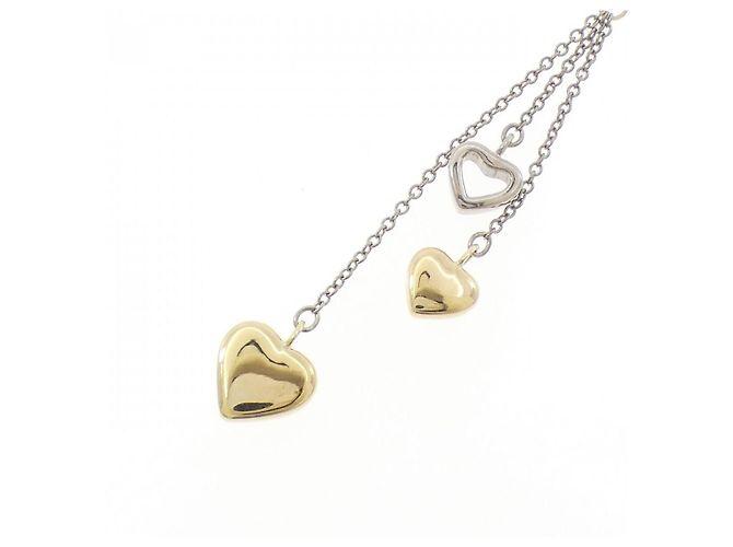 Collana Tiffany & Co. in oro bianco 750 e oro giallo 750 D'oro - vista 4