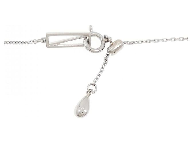 Autre Marque Collana di Diamanti PT900 PT850 Argento - vista 5