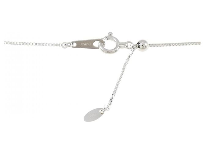 Autre Marque Collana di Diamanti Pt900 Pt850 Argento - vista 5