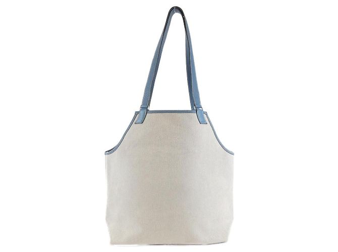 Borsa a Spalla Hermès Jardiniere Toilash Clemence Blu - vista 2