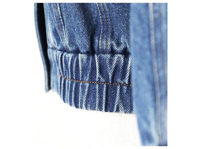 Chaqueta de denim y algodón Monogram Louis Vuitton Azul - vista 16