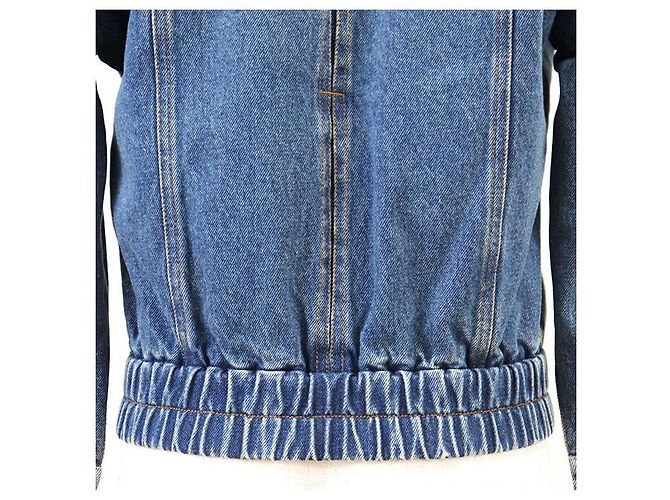 Chaqueta de denim y algodón Monogram Louis Vuitton Azul - vista 19