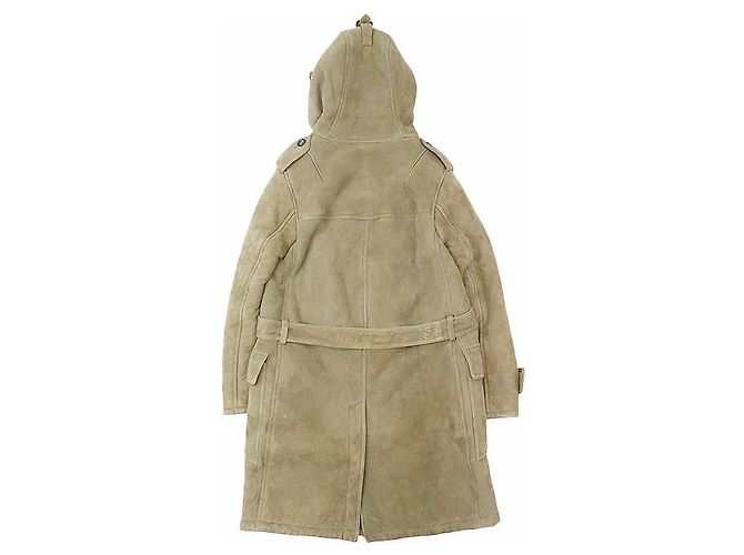 Casaco de pele de carneiro e shearling Gucci Verde Caqui - vista 14