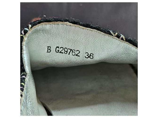 Chanel Espadrilles Schwarz Weiß - Ansicht 11