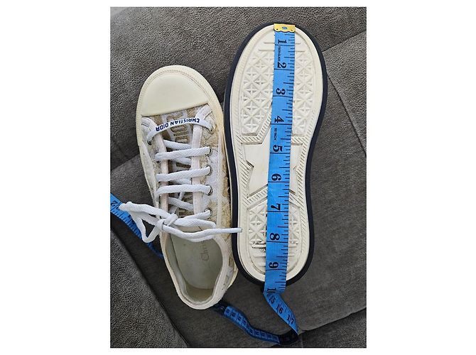 Sneakers Christian Dior D-Connect Bianco Beige - vista 14