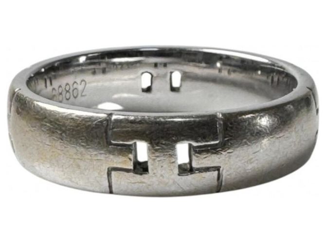 Hermès Hermes Hercules Ring aus 18K Weißgold Golden - Ansicht 2