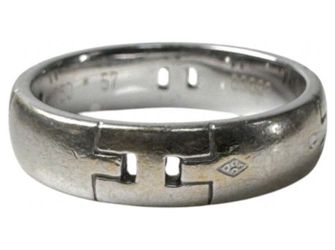 Hermès Hermes Hercules Ring aus 18K Weißgold Golden - Ansicht 3