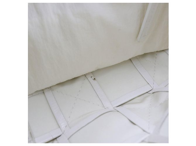 Bolso de hombro blanco Bottega Veneta - vista 5