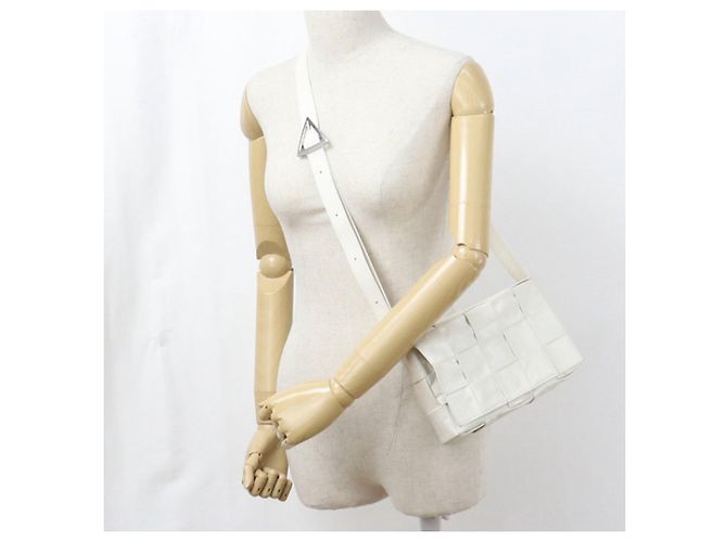Bolso de hombro blanco Bottega Veneta - vista 9