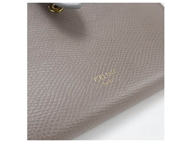 Céline Cartera bi-fold gris Celine Castaño - vista 8